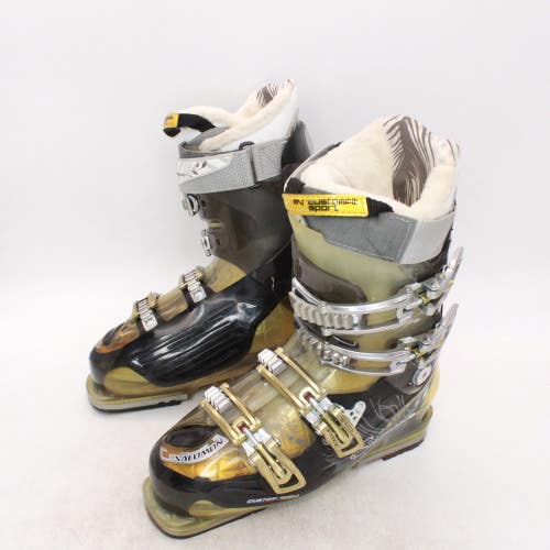 Salomon Idol 8cs Women's Ski Boots - Size 8.5 / Mondo 25.5 Used