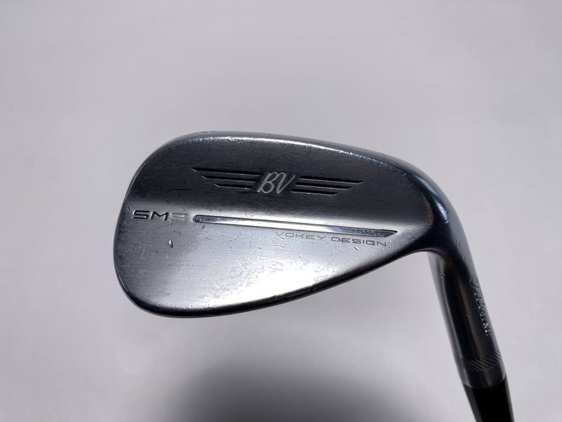 Titleist Vokey SM9 Tour Chrome Gap Wedge GW 52* 8 Bounce F-Grind Wedge Mens RH