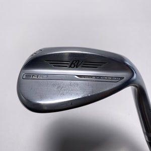 Titleist Vokey SM10 Tour Chrome Lob Wedge LW 60* 8 Bounce M-Grind Wedge Mens RH
