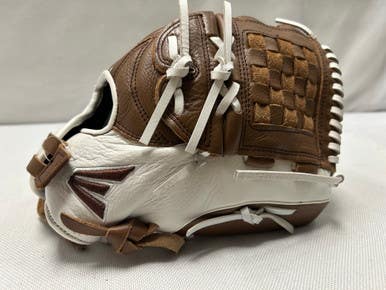 Used Easton NS125 RH Throw Fastpitch Gloves Brown 12 1/2" 11490-S000266258