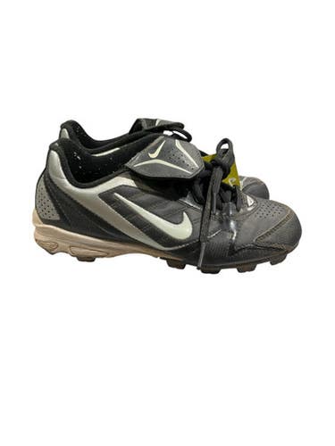 Used Nike BASEBALL CLEAT BB/SB Cleats Black Junior 02 11847-S000029956