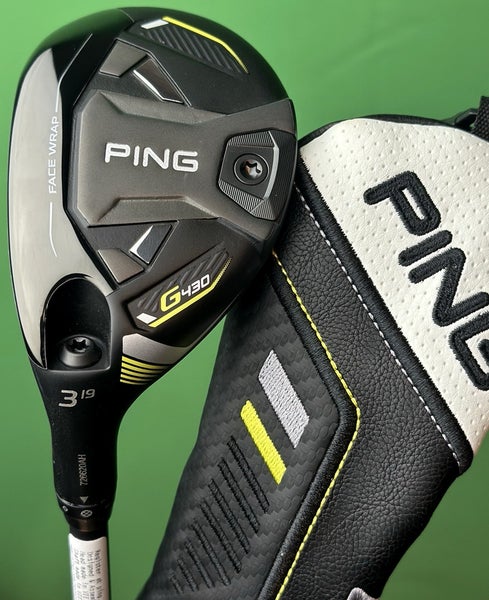 PING G430 Rescue 3-Hybrid 3H 19* LEFT Hand Alta CB 70 Stiff LH w/ Cover MINT!