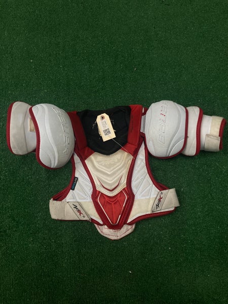 Small Junior Bauer Vapor APX2 Shoulder Pads (Used)