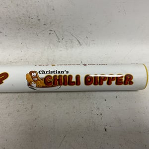 Used SHORT PORCH CHILI DIPPER BB/SB Senior League Bat White 34" 11855-S000192210