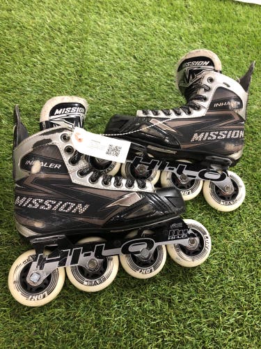 Junior Mission Inhaler NLS6 Inline Skates Wide Width Size 3 (Used)