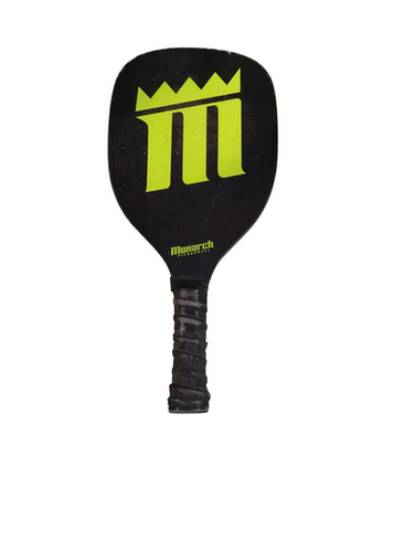 Used MONARCH Pickleball Racquet Black 11833-S000166461