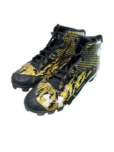 Used Under Armour Adult FB Cleats Gold Senior 11 11833-S000166454