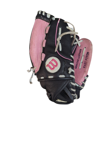 Used Wilson MONSTA WEB RH Throw Fastpitch Gloves Pink 11" 11833-S000166440