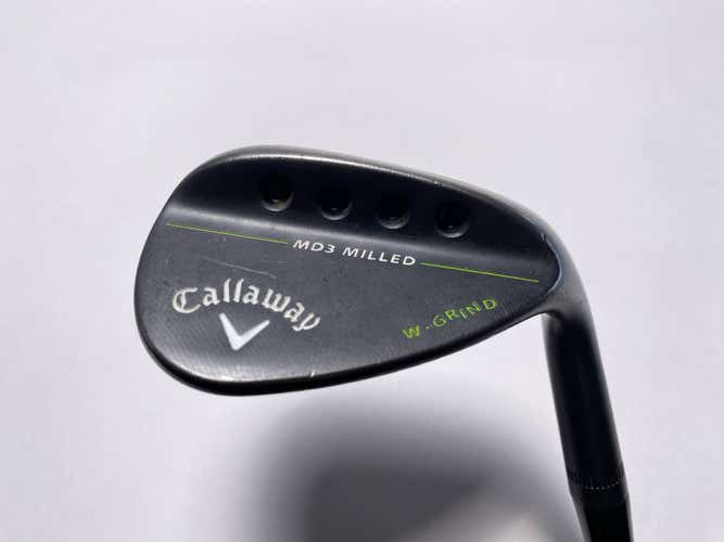 Callaway MD3 Milled Black W-Grind Sand Wedge SW 56* 12 DG Wedge Steel Mens RH