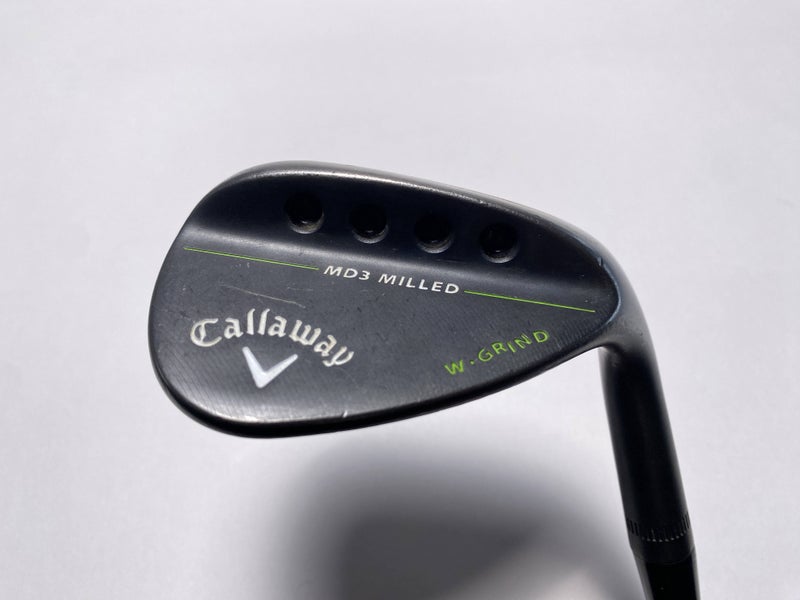 Callaway MD3 Milled Black W-Grind Sand Wedge SW 56* 12 DG Wedge Steel Mens RH