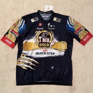 Castelli T-Rex Gold Quick-Step 2025 Competizione 3 Jersey (New)