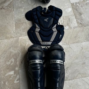 Easton Gametime Adult Catcher's Set - Navy(Used)