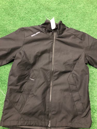 Black Men's Small Bauer Jacket (Used)