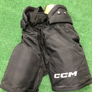 Black Senior Small CCM HPTK Hockey Pants Pro Stock (Used)