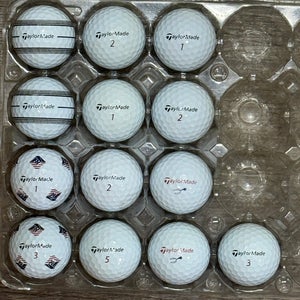 13 TaylorMade TP5x Golf Balls - 5A MINT CONDITION