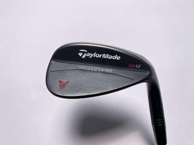 TaylorMade Milled Grind Black Sand Wedge SW 56* 12 AeroTech i95 Mens RH