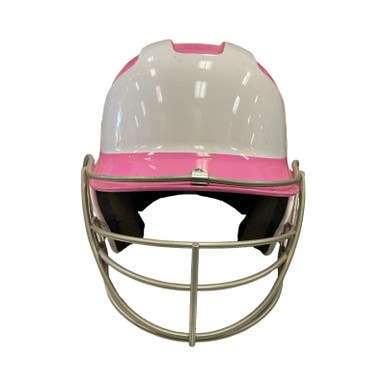 Used Easton Batting Helmet w/Mask White LG 11859-S000026216