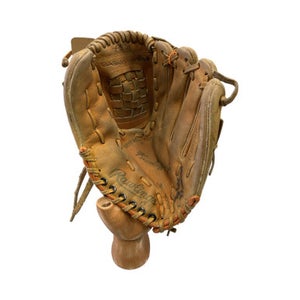 Used Rawlings BASKET-WEB BB/SB Glove RH Throw Brown 11" 11859-S000026222