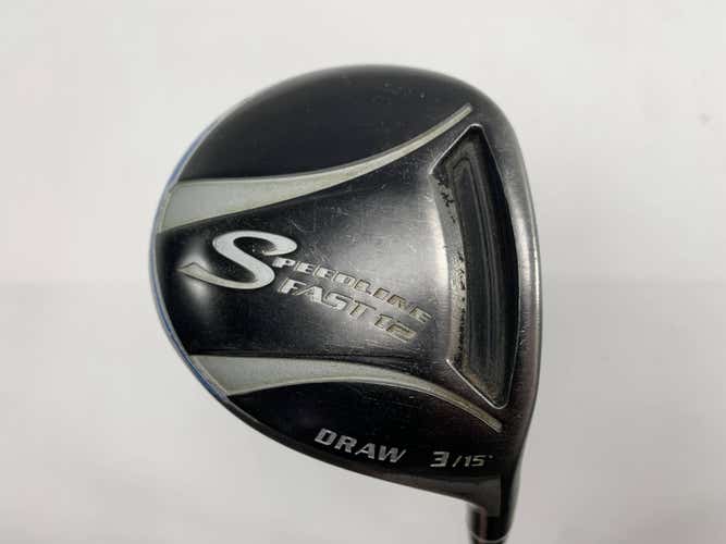 Adams Fast 12 Draw 3 Fairway Wood 15* Grafalloy Pro Launch Blue 65g Regular RH