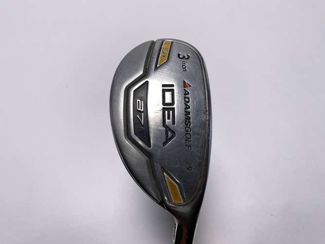 Adams Idea A7 3 Hybrid 19* Fujikura Rombax Extra Stiff Graphite Mens RH