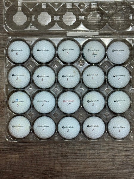 20 TaylorMade TP5x Golf Balls - 4A Condition