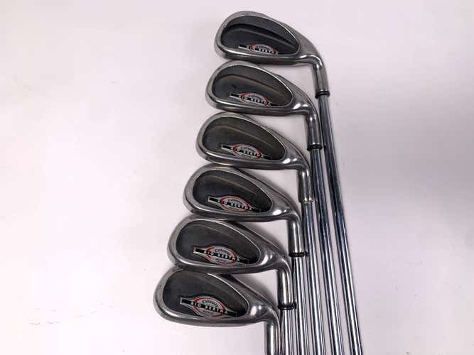 Callaway Big Bertha 2002 Iron Set 5-PW Big Bertha Uniflex Steel Mens RH