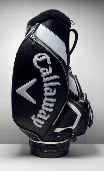 Callaway Trial Set Staff Bag Black 6-Way Divide Single Strap Golf Bag