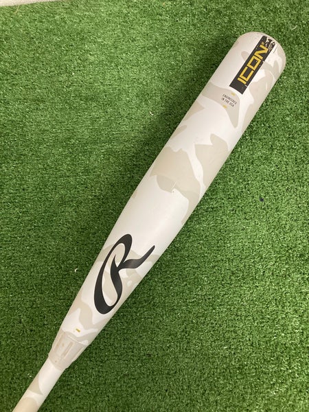 2025 Rawlings Icon Composite Bat USSSA Certified (-5) Composite 26 oz 31" (Used)