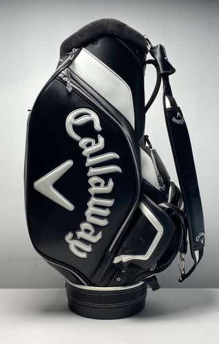 Callaway Rogue Staff Bag Black 6-Way Divide Single Strap Golf Bag