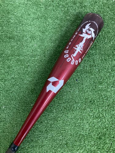 2025 DeMarini Voodoo One Alloy Bat USSSA Certified (-10) Alloy 17 oz 27" (Used)