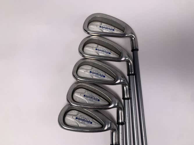 Callaway X-14 Iron Set 5-9 Steelhead X-14 Regular Graphite Mens RH