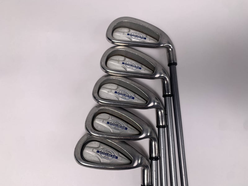 Callaway X-14 Iron Set 5-9 Steelhead X-14 Regular Graphite Mens RH