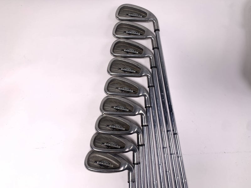 Callaway X-12 Pro Series Iron Set 1-PW DG Sensicore S300 Stiff  Mens RH - No 6i