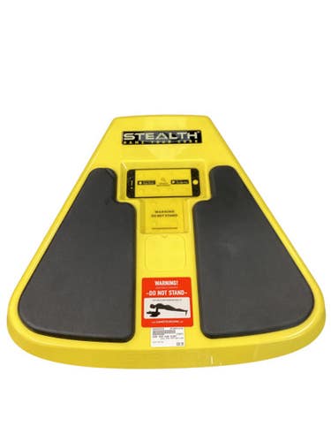 Used GAME YOUR CORE PLANK Balance Board Yellow 11479-S000405938