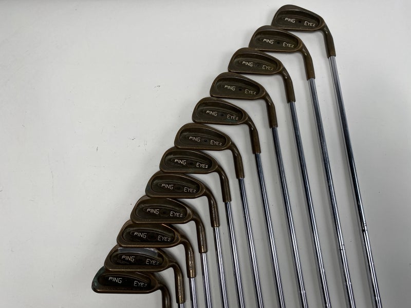 Ping Eye 2 Beryllium Copper Iron Set 1-PW+SW+LW Black Dot DG S300 Stiff RH