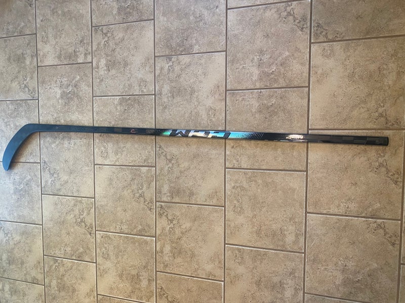 Black and Chrome Senior CCM RibCor Trigger 10 Pro Right Handed Hockey Stick P29 Pro Stock (New)