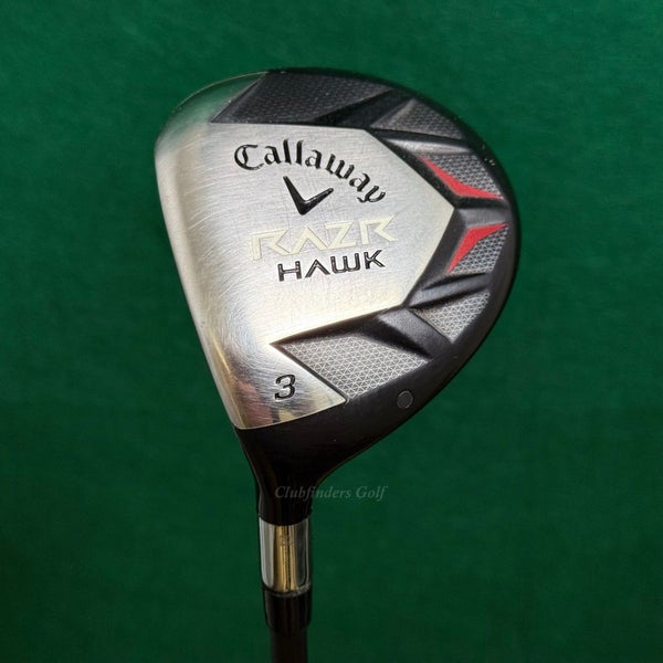 LH Callaway RAZR Hawk 3 Fairway Wood Factory W-60G Graphite Stiff w/ HC