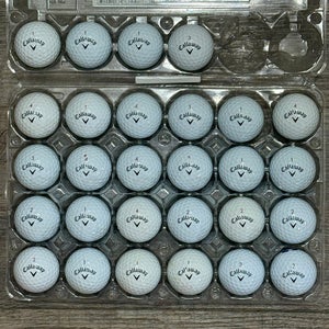 28 Callaway Chrome Soft Golf Balls - 5A MINT CONDITION ONLY