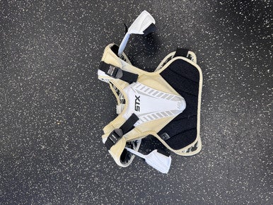 Used STX STALLION 400 Lacrosse Shoulder Pads Tan MD 11849-S000032472