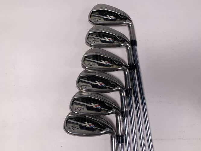 Callaway XR Iron Set 5-PW True Temper Speed Step Regular Steel Mens RH
