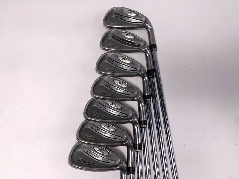 Cobra 3100 IH Iron Set 4-PW NS Pro 900XH Extra Stiff Steel Mens RH Midsize Grips