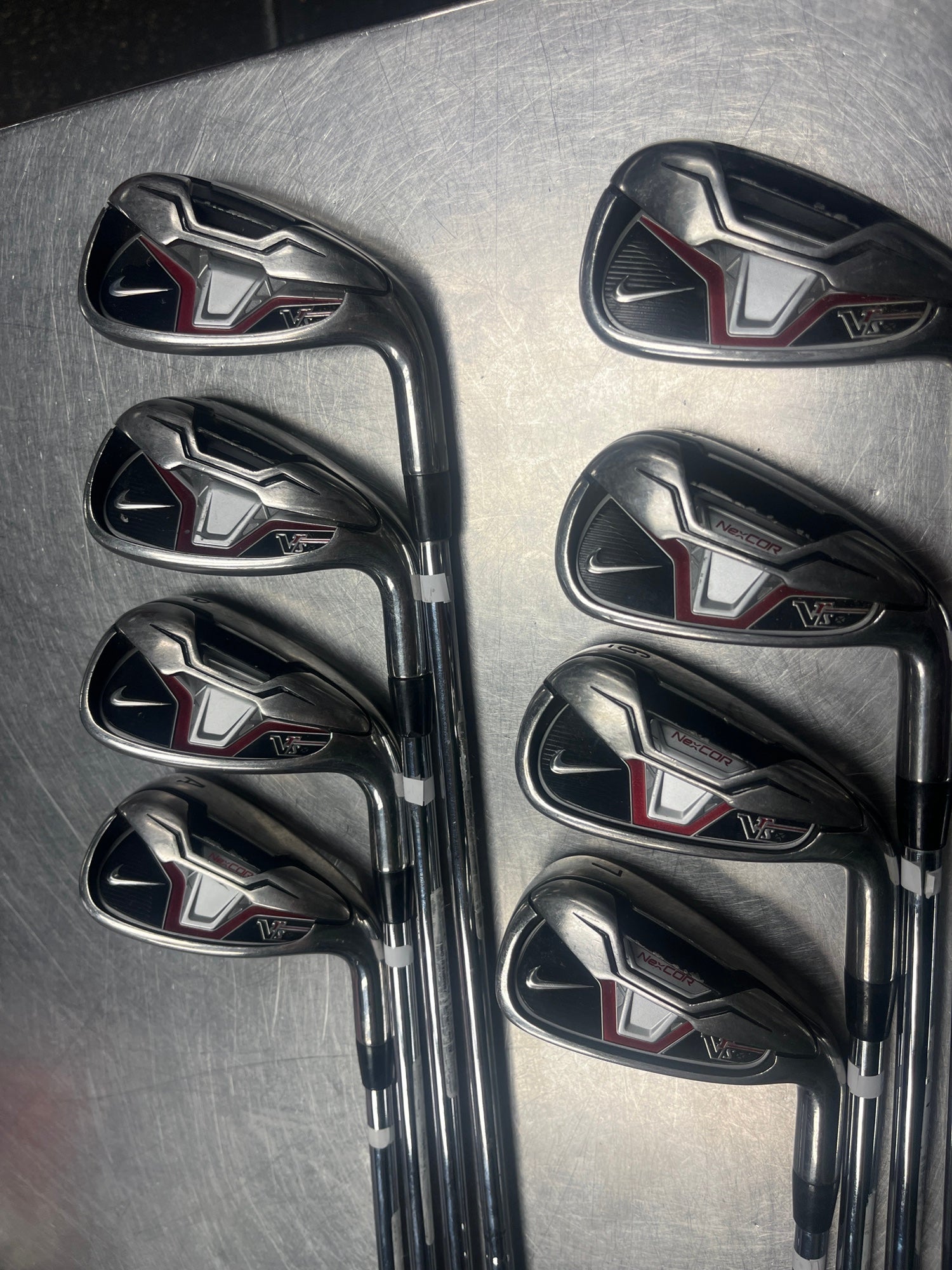 Men's Nike VRS X Right Handed Iron Set Uniflex (8 Clubs) #4 - #9