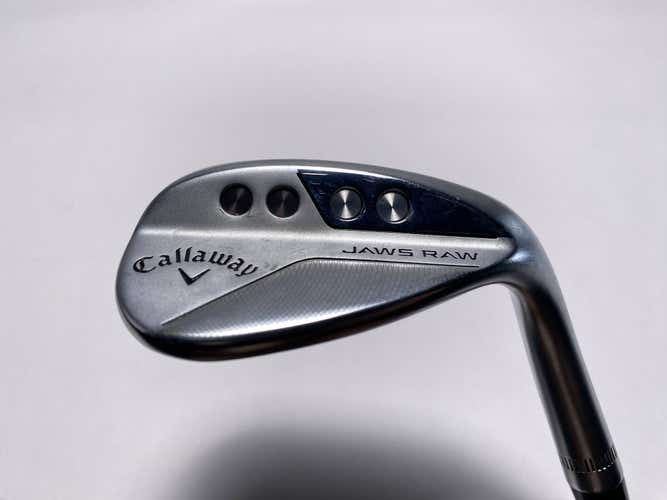 Callaway Jaws Raw Chrome Lob Wedge LW 60* 10 S-Grind DG Spinner Steel Mens RH