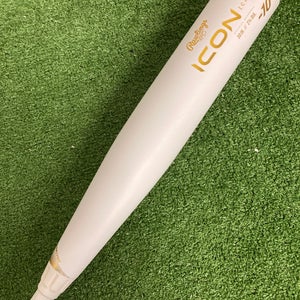 2024 Rawlings Icon Composite Bat USSSA Certified (-10) Composite 20 oz 30" (Used)