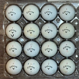 16 Callaway Chrome Soft Golf Balls
