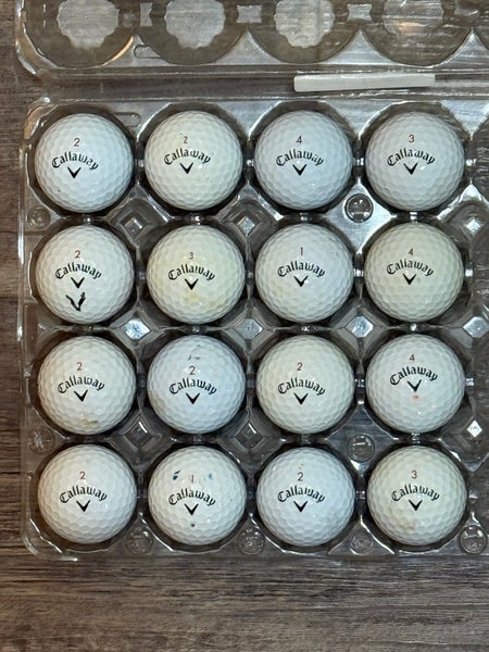 16 Callaway Chrome Soft Golf Balls