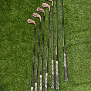 Men's 2023 TaylorMade P790 Right Handed Iron Set Stiff Flex  Steel Shaft