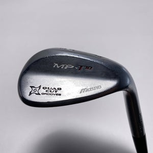 Mizuno MP T 10 White Satin Chrome Lob Wedge LW 60* 8 Exsar IS2 Regular Mens RH