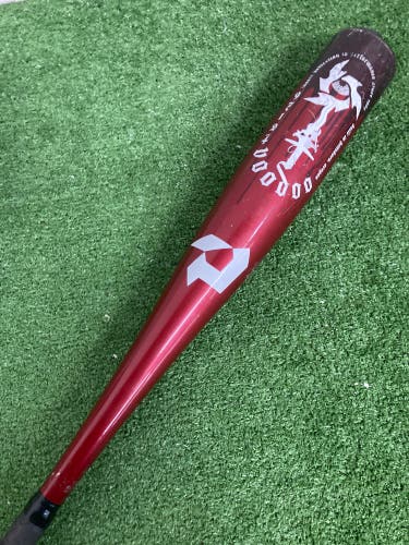 2025 DeMarini Voodoo One Alloy Bat USSSA Certified (-10) Alloy 18 oz 28" (Used)