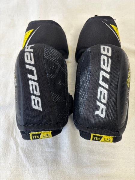 Youth Large Bauer Supreme Ultrasonic Elbow Pads (Used)